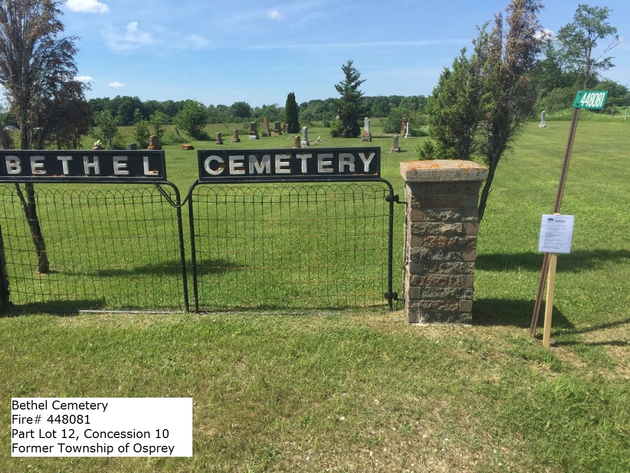 Picture of Bethel Cemetery